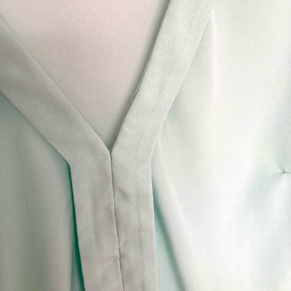 Mint Green Half Sleeve Blouse - XS - Picture 7 of 8